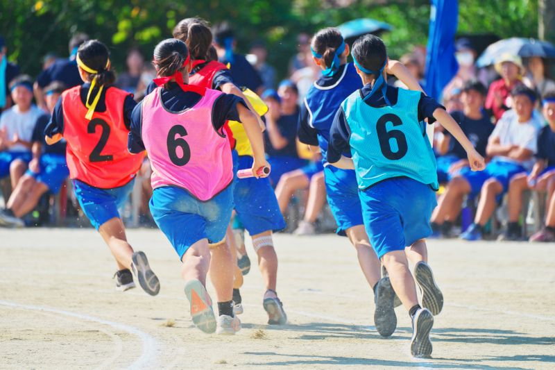 炎天下のランニング
